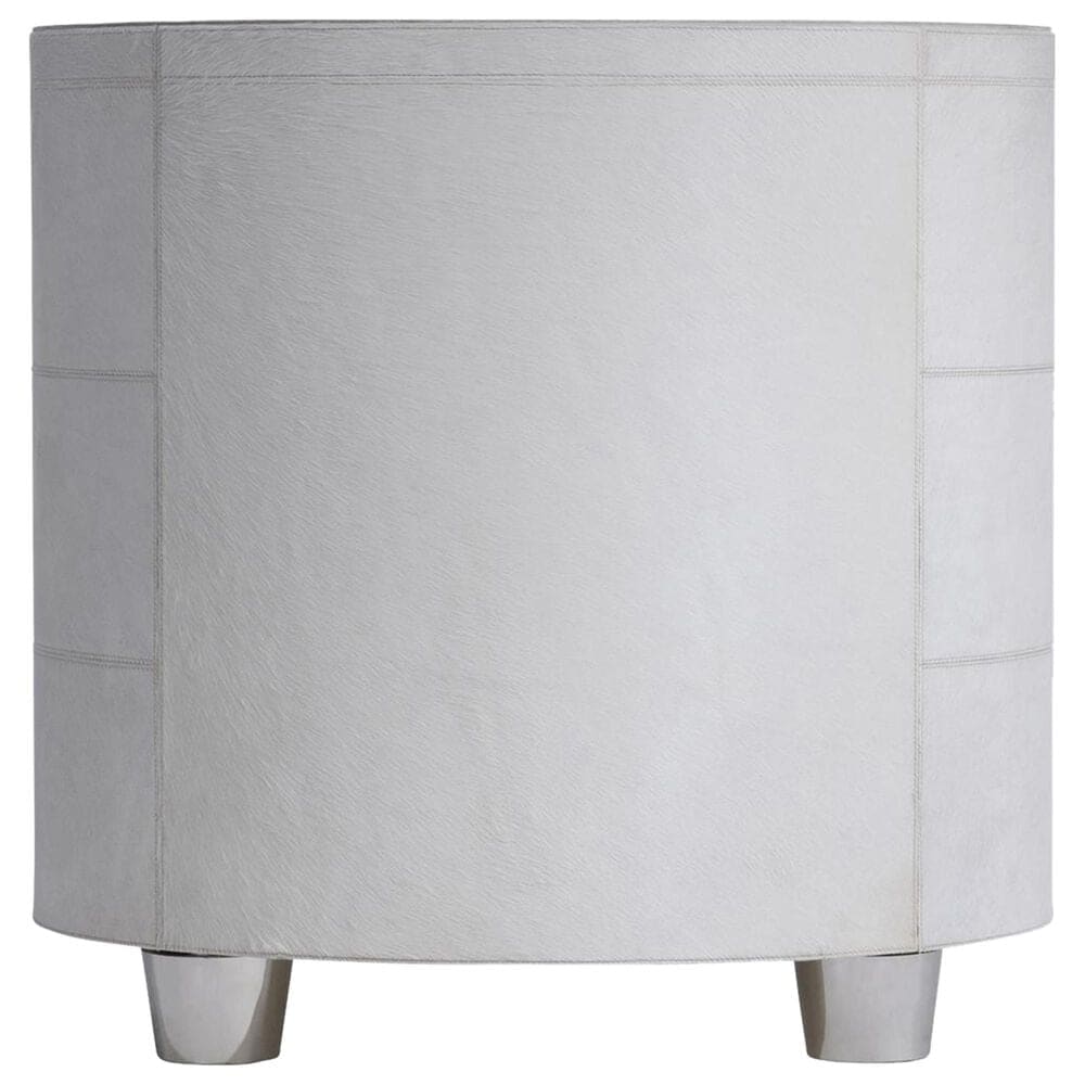 Bernhardt Lyric 3-Drawer Nightstand in White, , large