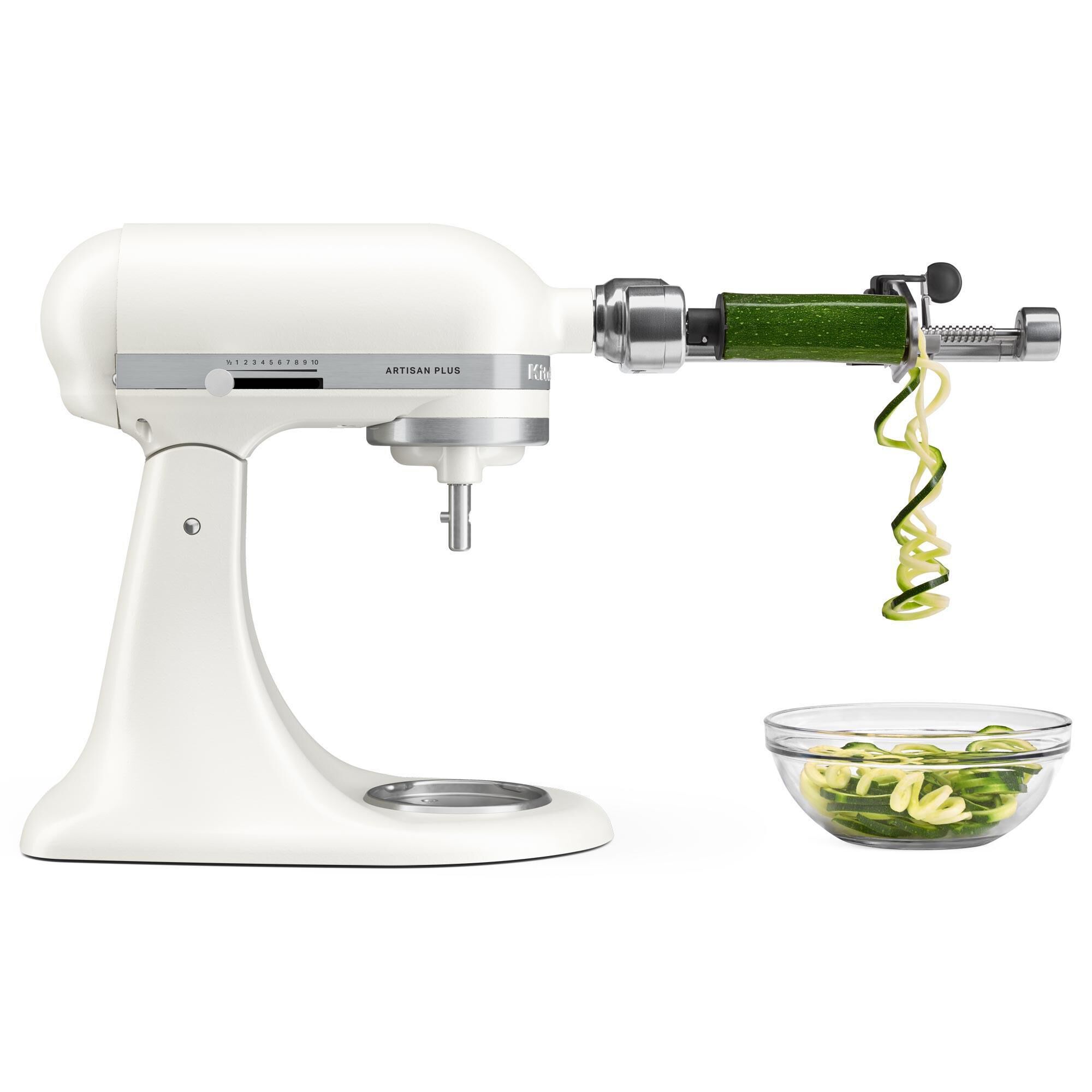 KitchenAid Artisan Plus 5-Quart Stand Mixer in Porcelain White
