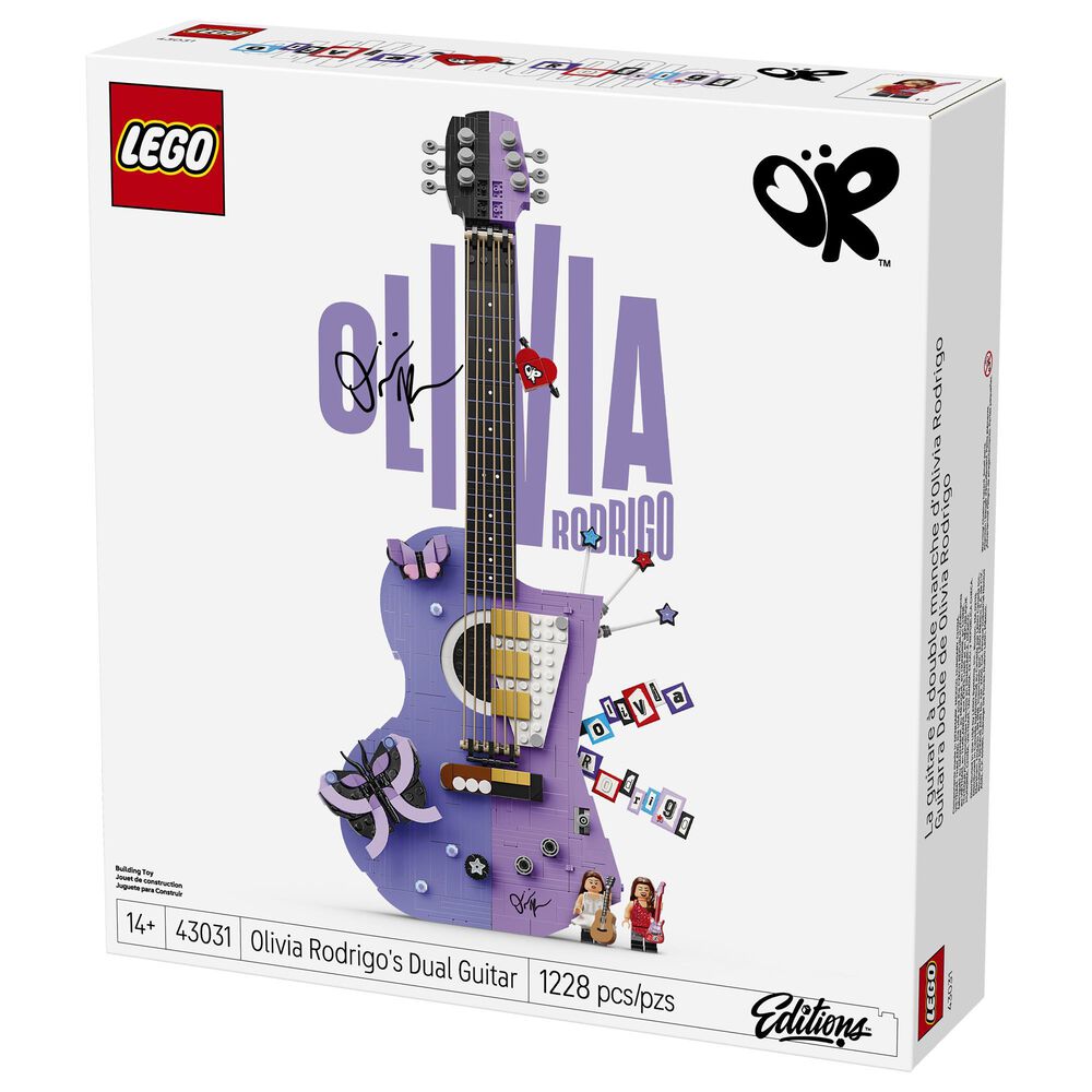 LEGO Editions Olivia Rodrigo's Dual Guitar Building Set, , large