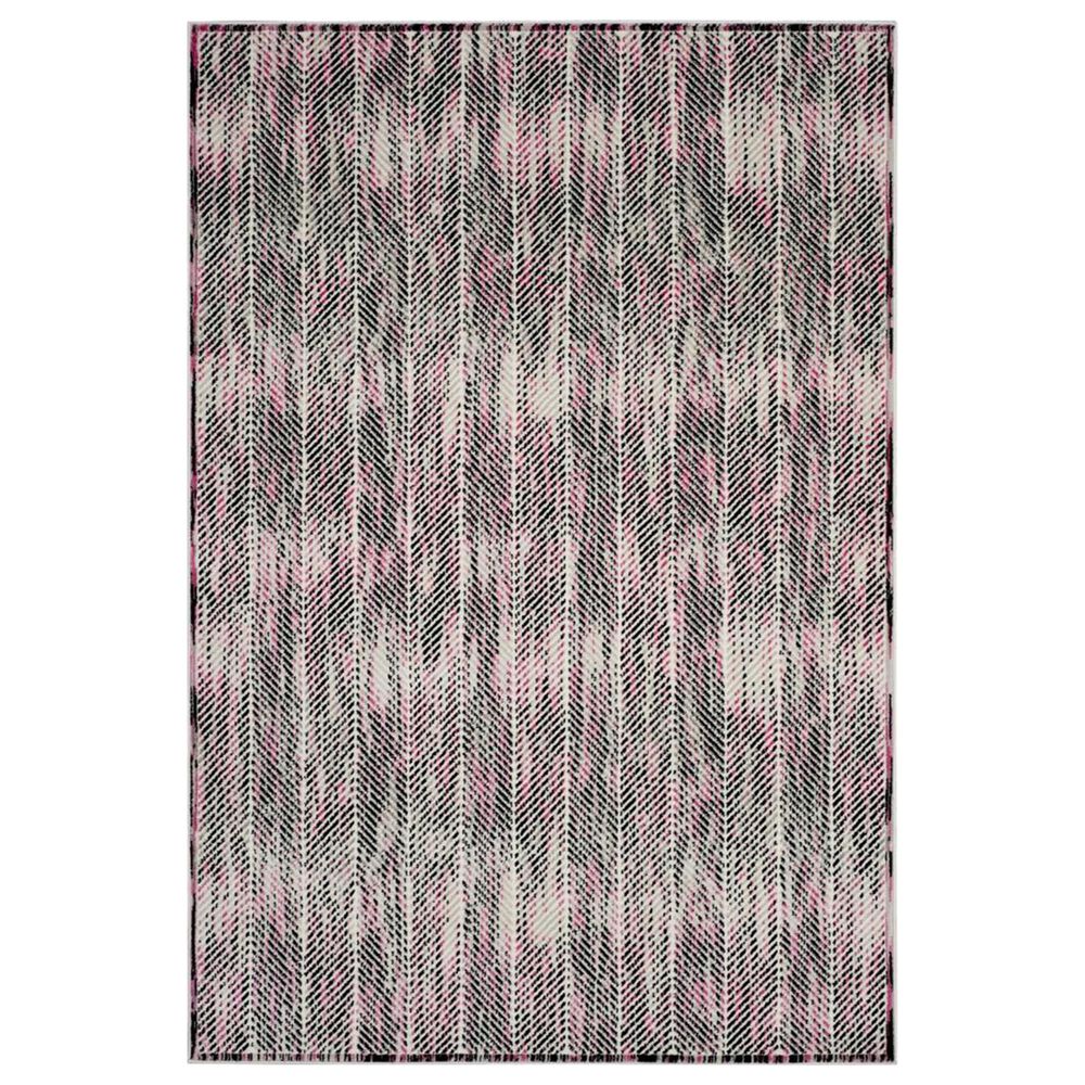 Safavieh Skyler SKY194P 5"1" x 7"6" Gray and Pink Area Rug, , large