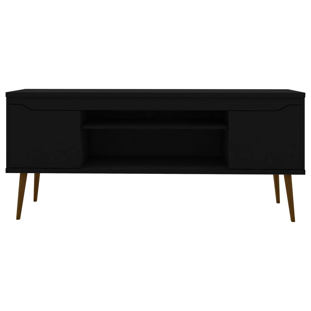 Dayton Bradley 62.99" TV Stand in Black, , large