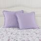 J. Queen New York Nola 26" Square Euro Pillow Sham in Lilac, , large