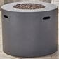 Hearth and Haven 31" Round MgO Concrete Fire Pit in Dark Grey, , large