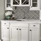 MS International Highland Park Dove Gray 15" x 11" Ceramic Mosaic Sheet, , large