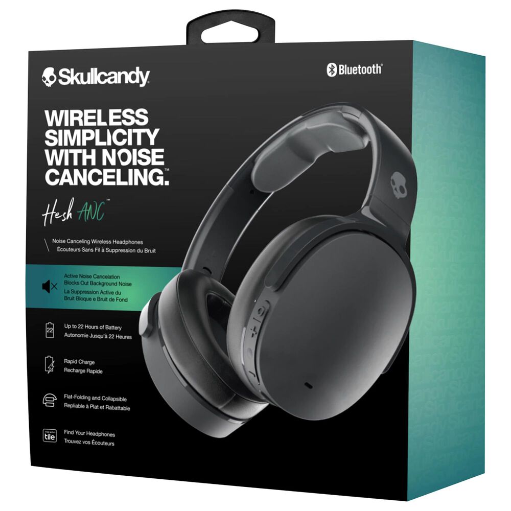 Gracias clima Mitones Skullcandy Hesh ANC Noise Canceling Wireless Headphones in True Black | NFM