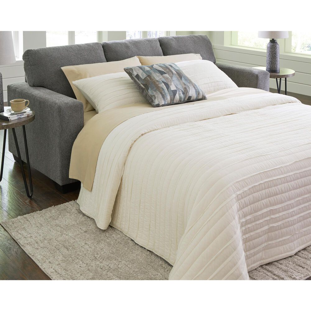 Ashley Deltona Queen Sofa Sleeper in Graphite, , large