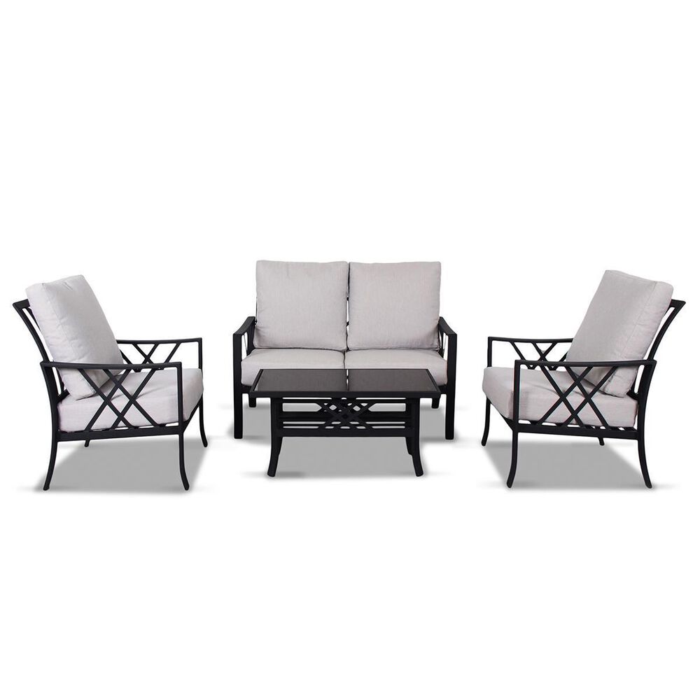 Four Seasons Monticeto 4-Piece Conversation Set in Beige, , large