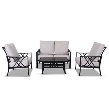 Four Seasons Monticeto 4-Piece Conversation Set in Beige, , large
