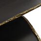 Uma Enterprises Modern Accent Table in Black and Gold (Set of 2), , large
