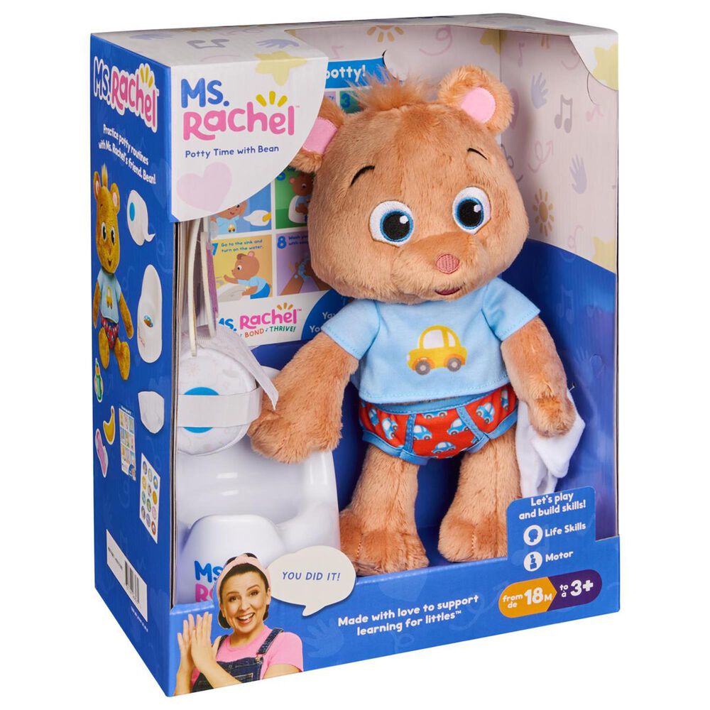 Ms. Rachel Potty Time with Bean Pretend Play Set, , large