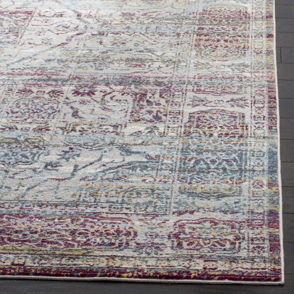 Safavieh Aria ARA179R 2&#39; x 8&#39; Red and Creme Runner, , large