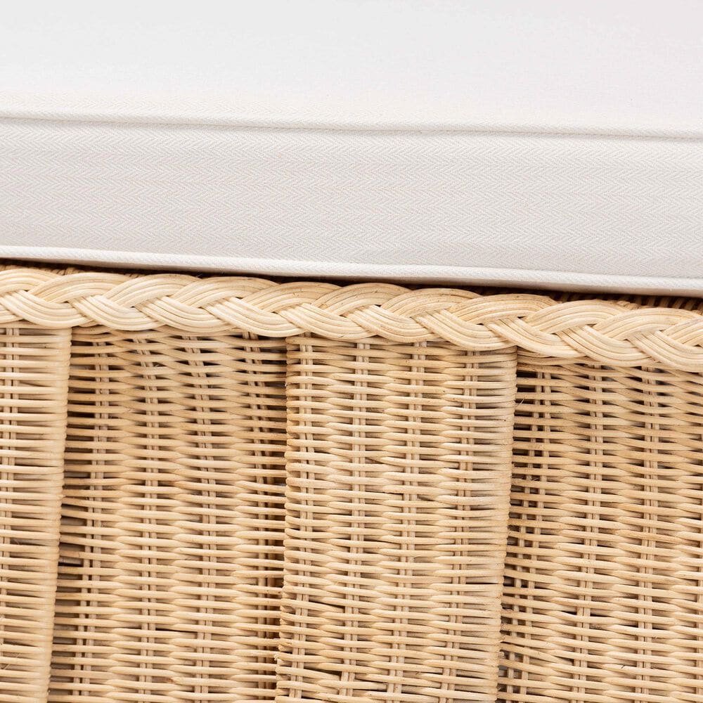 bali &amp; pari Rotem Large Ottoman in Neutral, , large