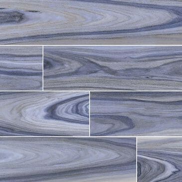 MS International Dellano Exotic Blue 8" x 48" Porcelain Tile, , large