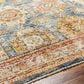 Surya Mona Lisa 6"7" x 9"6" Tan, Dark Blue, Mustard, Brick Red, Olive, Sage and Burgundy Area Rug, , large