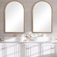 Salt & Light Wall Mirror in Light Antique Gold Leaf, , large