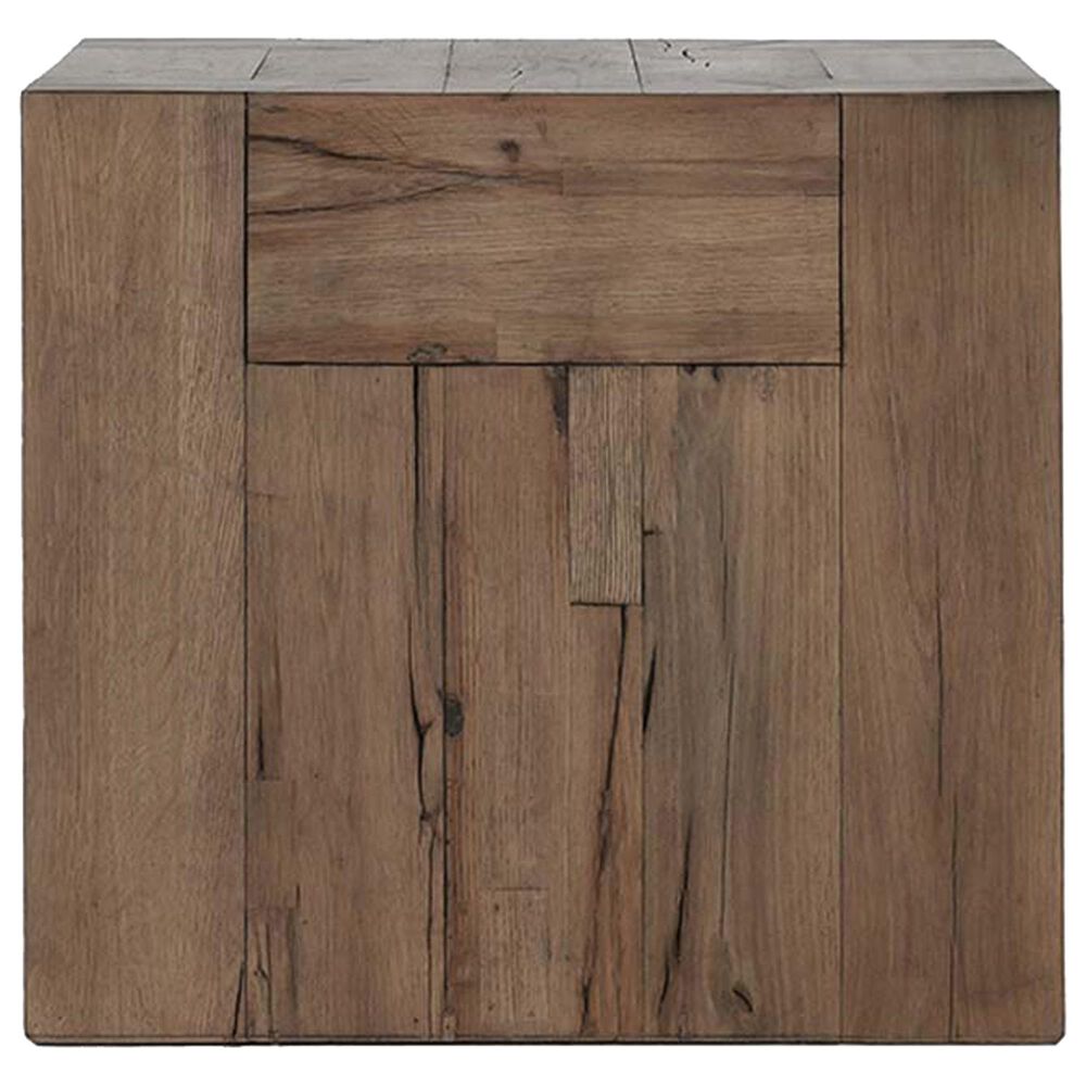 Classic Home Bristol End Table in Cafe Brown, , large