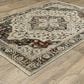 Oriental Weavers Capella Oriental Beige and Multicolor 6"7" x 9"6" Area Rug, , large