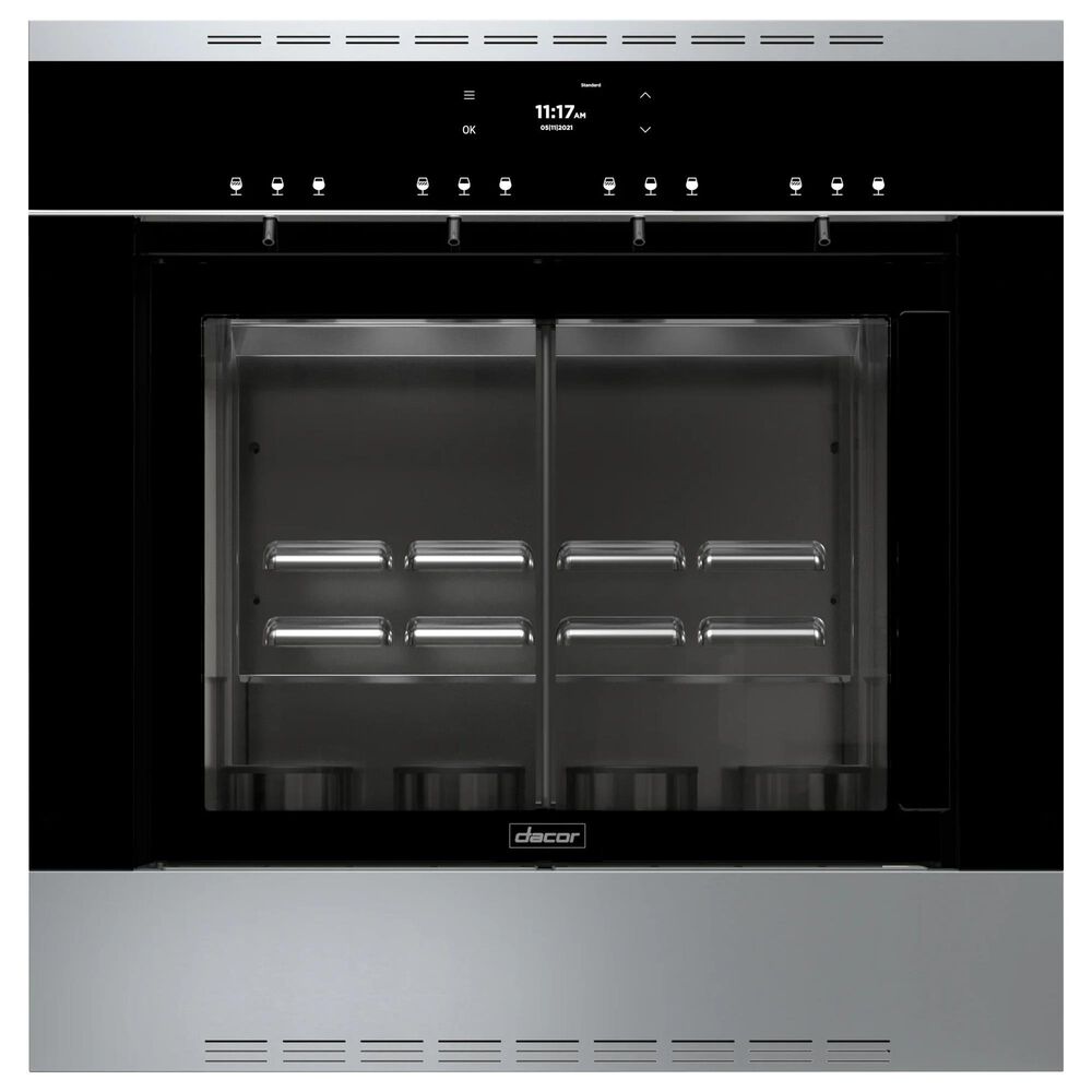 Dacor 4 Cu. Ft. Built-In Wine Dispenser in Silver and Black, , large