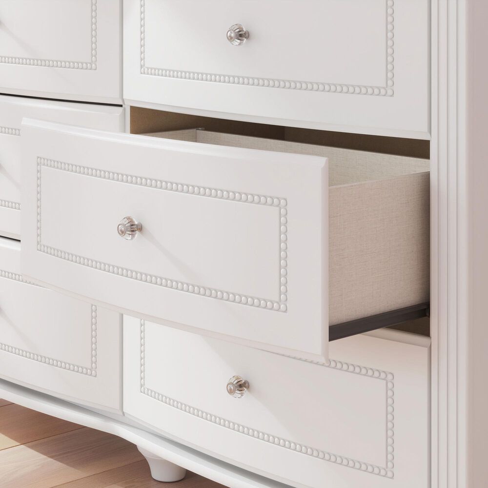 Ashley Kozlani 6-Drawer Dresser Only in White, , large