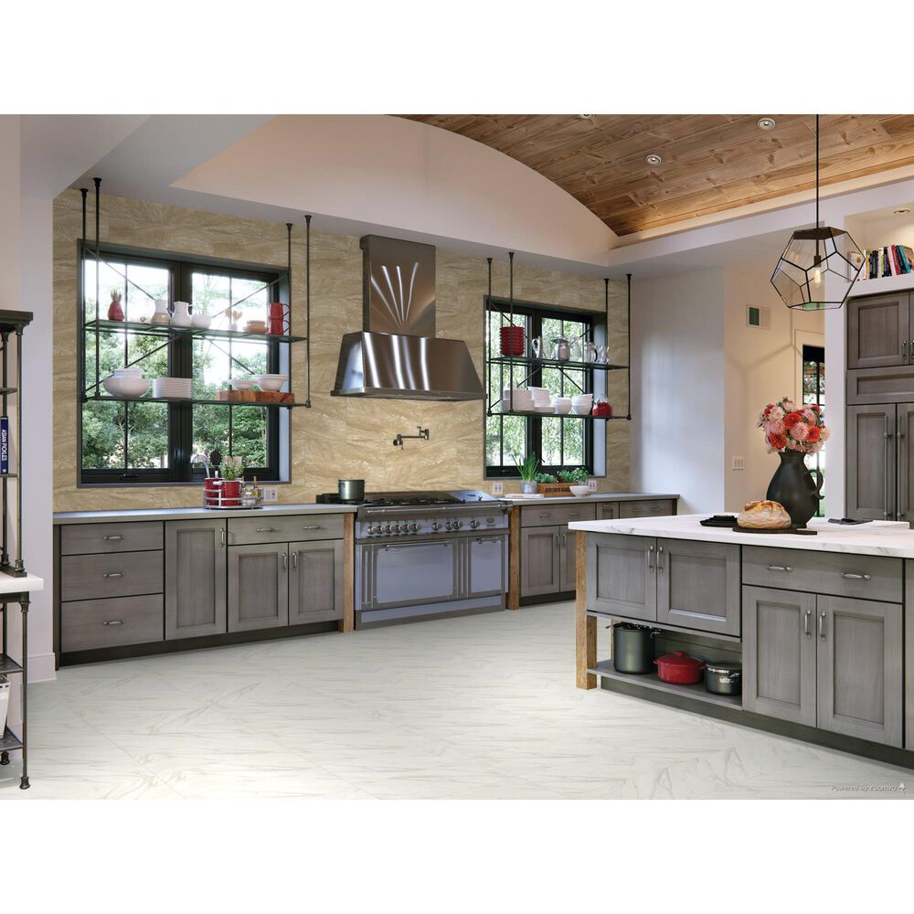Dal-Tile Florentine Carrara 12&quot; x 24&quot; Polished Ceramic Tile, , large