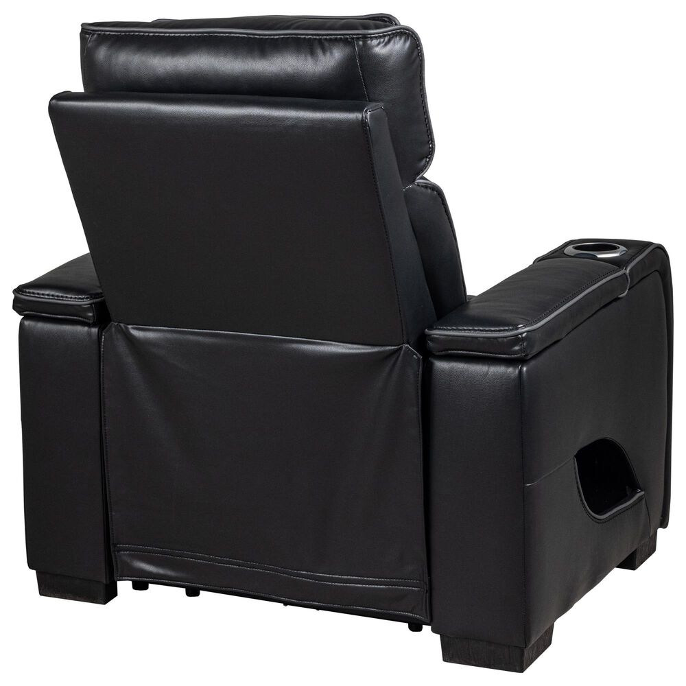 Everly Living Rock Star Recliner in Black, , large