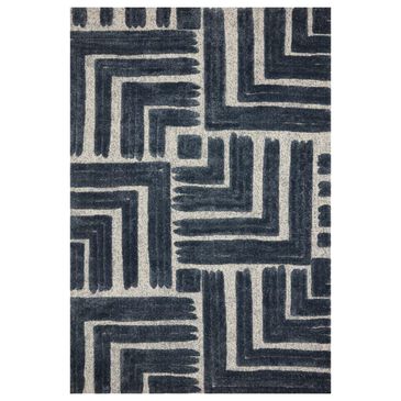 Loloi II Hagen 2"7" x 4" Blue and White Runner, , large