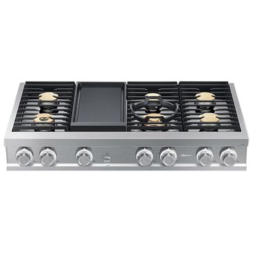 Dacor 48" Liquid Propane Gas Rangetop in Stainless Steel, , large