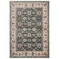 Safavieh Lyndhurst 5"3" x 7"6" Teal and Cream Area Rug, , large