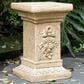 Hearth and Haven Outdoor Pedestal Column Plant Stand in Sand, , large
