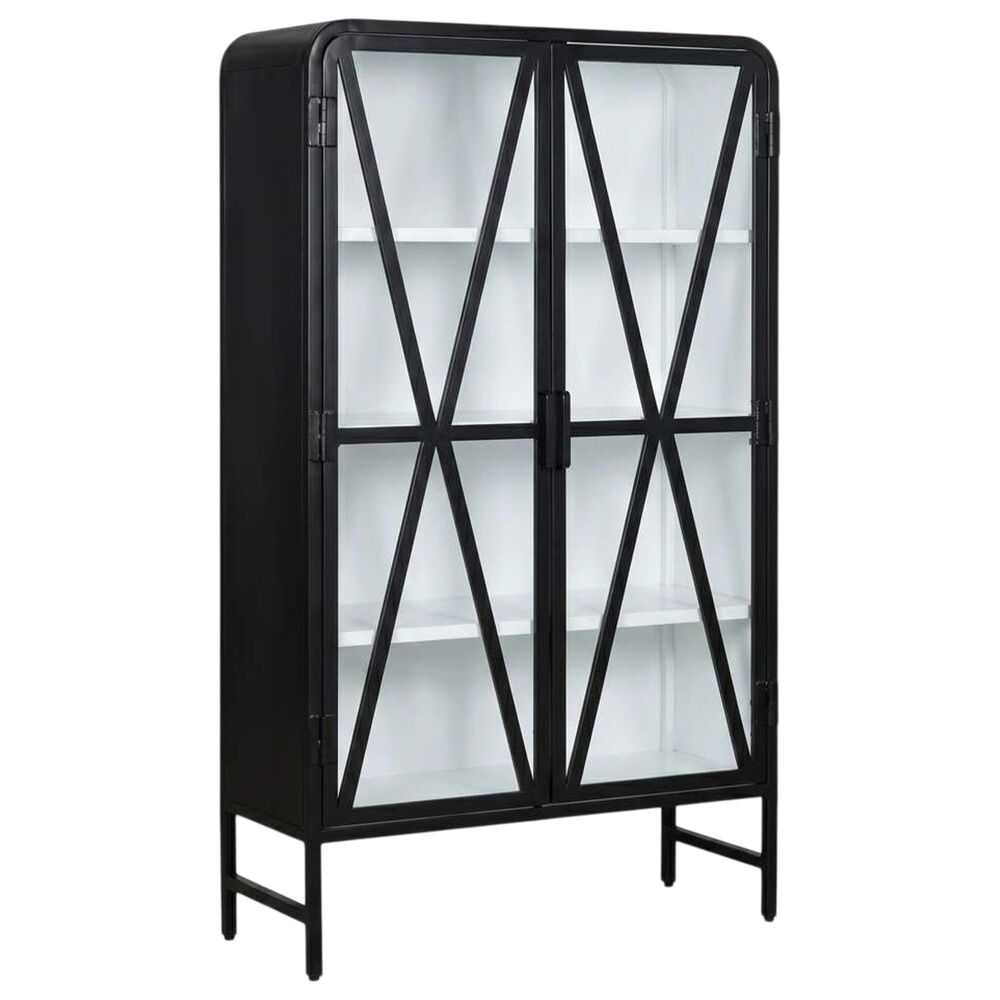 Bassett Mirror Company Donahue Display Cabinet in Black, , large