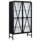 Bassett Mirror Company Donahue Display Cabinet in Black, , large