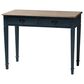 Baxton Studio Dauphine Writing Desk in Blue and Oak, , large