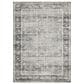 Oriental Weavers Charleston Distressed 5" x 7" Charcoal Area Rug, , large