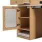 HOMLUX 60" Kitchen Island in Natural, , large