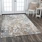 RIZZY Logan LOG731 5"2" x 7"9" Blue Area Rug, , large
