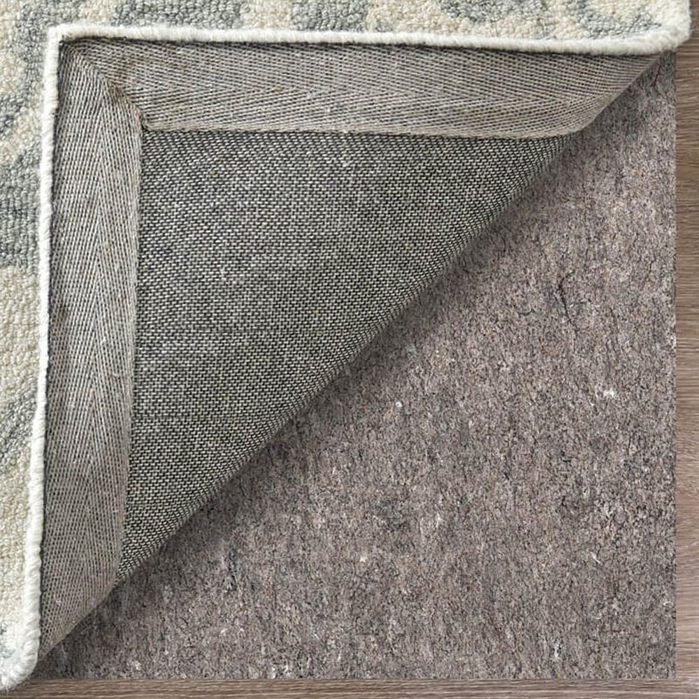 Feizy Belfort Damask Gray 12&#39; x 15&#39; Area Rug, , large