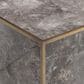 Bernhardt Tildon Cocktail Table in Smokey and Aged Brass, , large