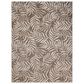 Nourison Garden Oasis Nature Mocha 8" x 10" Indoor/Outdoor Area Rug, , large