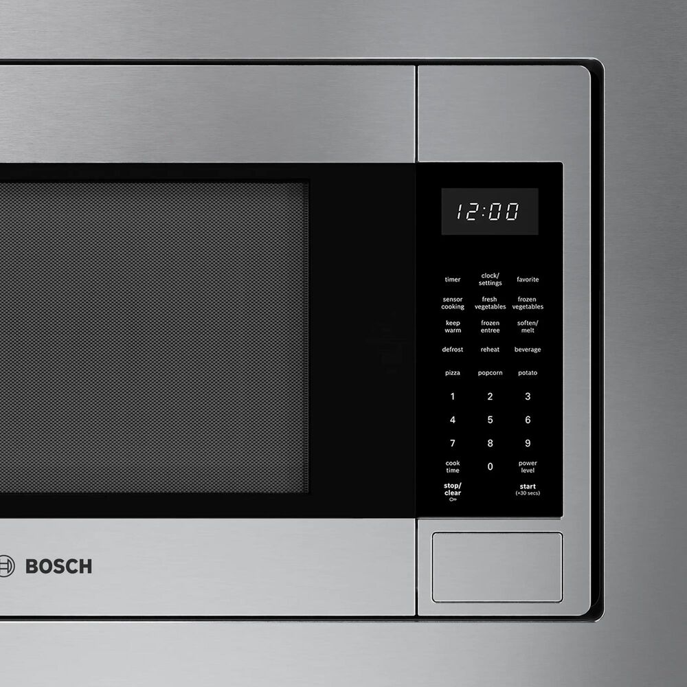 Bosch 300 Series 2.1 Cu. Ft. Built-In Microwave in Stainless Steel, , large