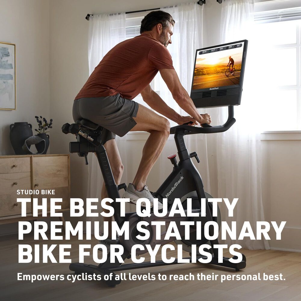 NordicTrack 24 Studio Bike for a Best-In-Class Cycling Experience, , large