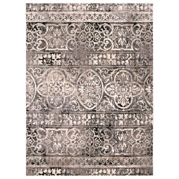 Feizy Rugs 3871F Kano Gray / Taupe 2"2" x 3" Area Rug, , large