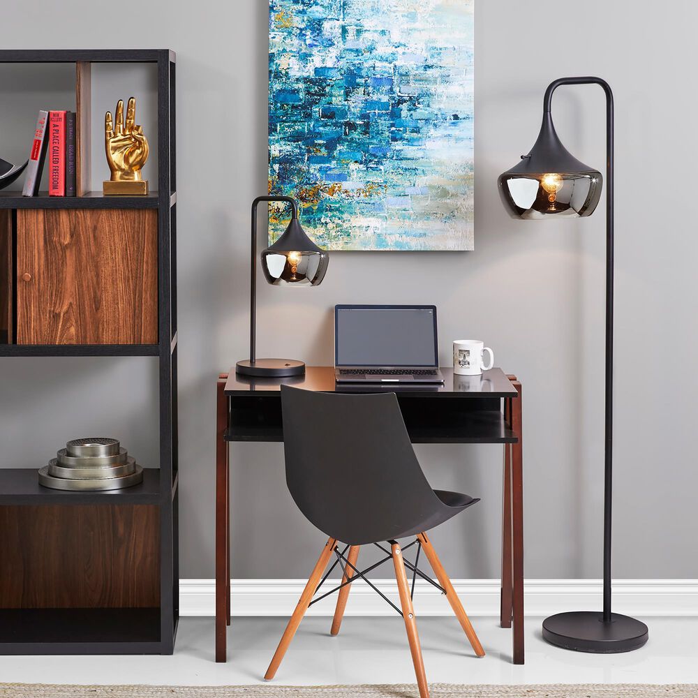 Adesso Eliza Table Lamp in Black, , large