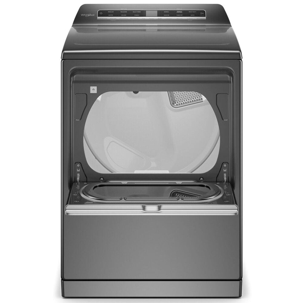 Whirlpool 7.4 Cu. Ft. Top Load Gas Dryer with Advanced Moisture Sensing in Chrome Shadow, , large