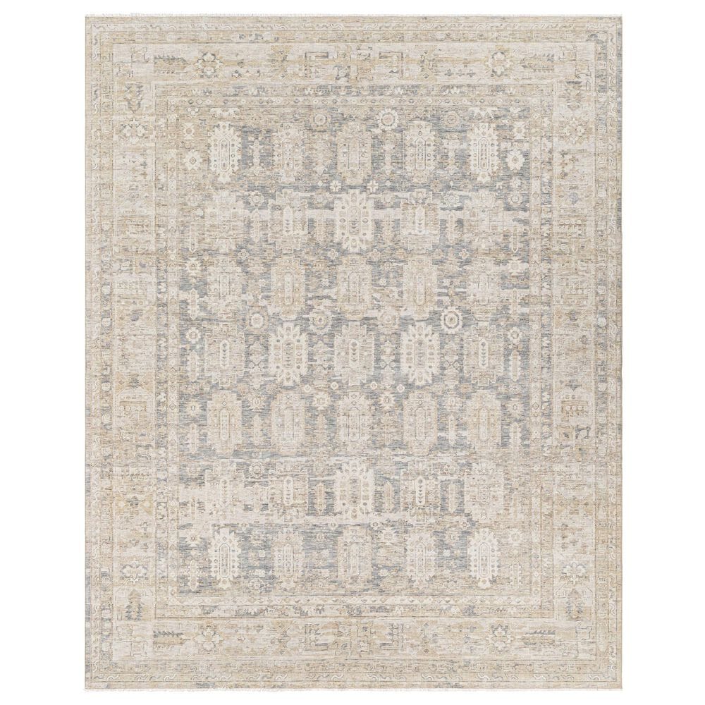 Surya Once Upon a Time Tan, Gray, Light Gray, Ivory and Light Brown 9'10" x 12'6" Area Rug, , large