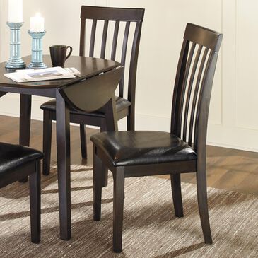 Signature Design by Ashley Hammis Side Chair in Dark Brown - Set of 2, , large