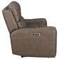 Simeon Collection Hancock Power Reclining Zero Gravity Sofa with Drop Down Table in Bette Hazel, , large