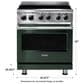 Viking Range 30" Induction Range with 4 Elements in Blackforest Green, , large