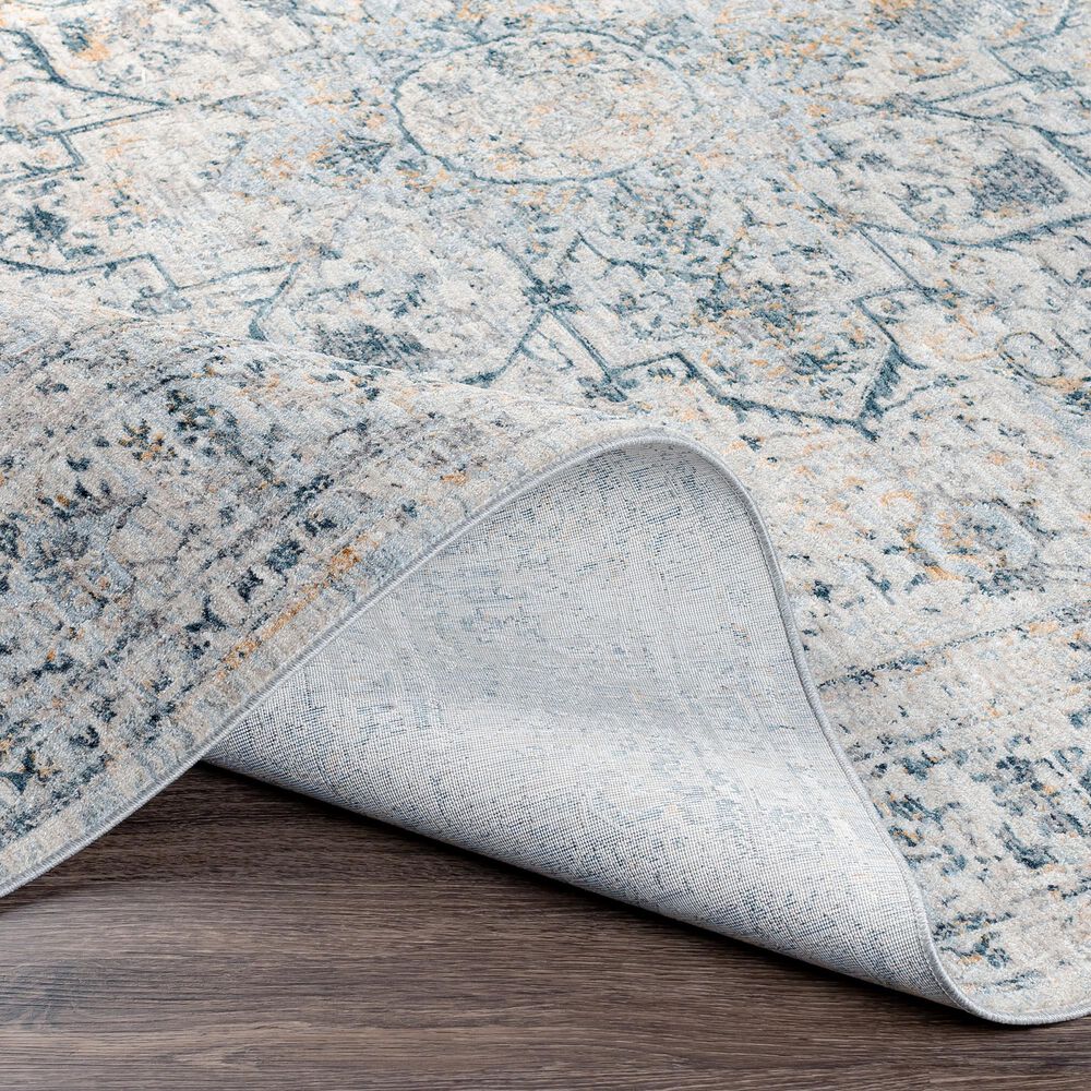 Surya Laila LAA-2311 10&#39; x 14&#39; Teal, Sage, Saffron, Gray and Cream Area Rug, , large