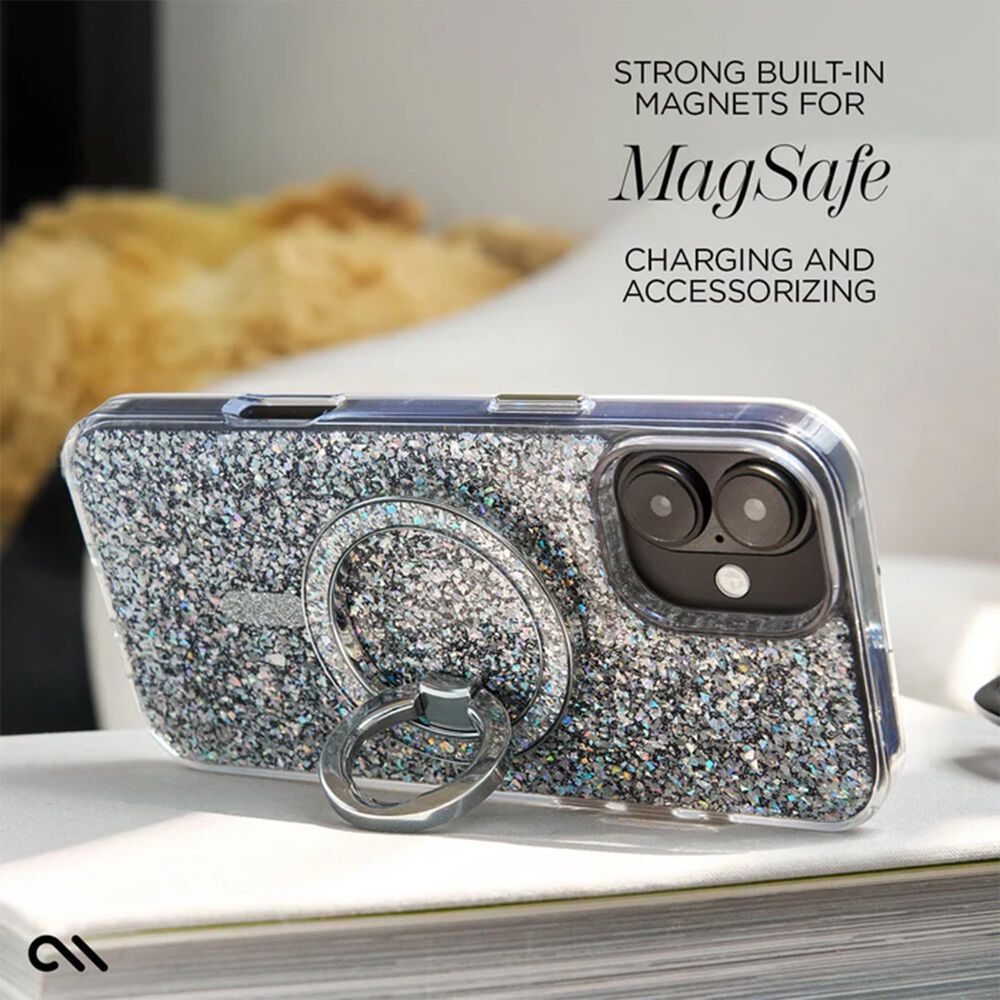 Case-Mate Twinkle Disco MagSafe Phone Case for the iPhone 16 Plus, , large