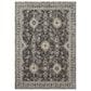 Karastan Windemere 5" x 7"6" Anthracite Area Rug, , large